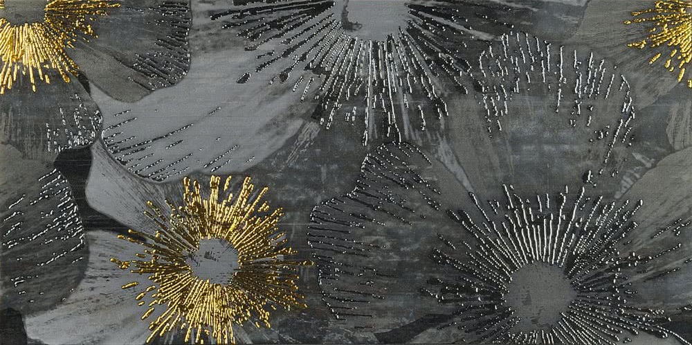 Decor HYPNOTIC NERO 60x60 (комплект 2шт) Brennero