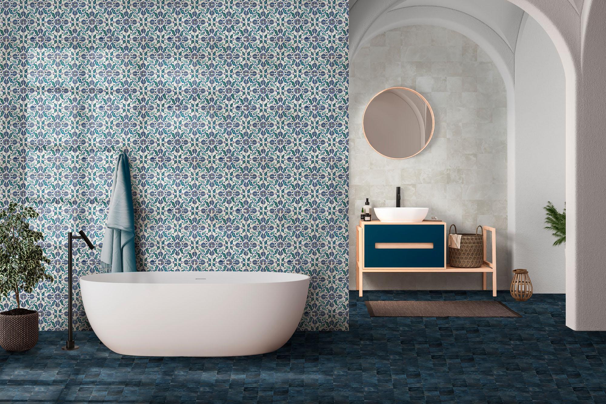 Terra Lava Grey 11,5x11,5 Nanda Tiles фото 8