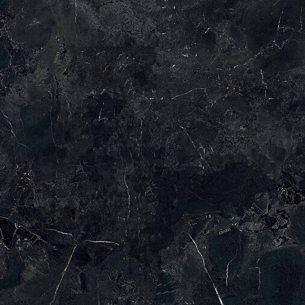 PF60015279 Tarsia Nero Imperiale Lux 3D Rett 120x120 Versace (Gardenia Orchidea)