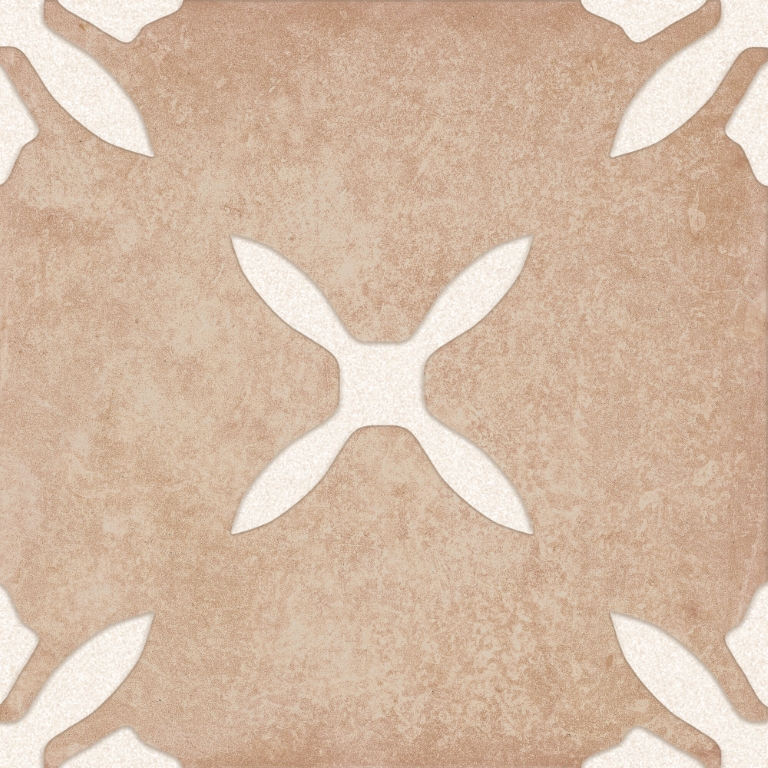 40802 Pangea Clay Flower LT 22,3x22,3 Harmony