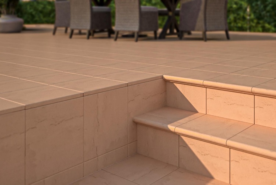 Вишня накат Скала 320x320x14 Натуральный Клинкер фото 7