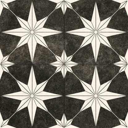 Star Antic Black 45x45 Navarti (Kerlife)