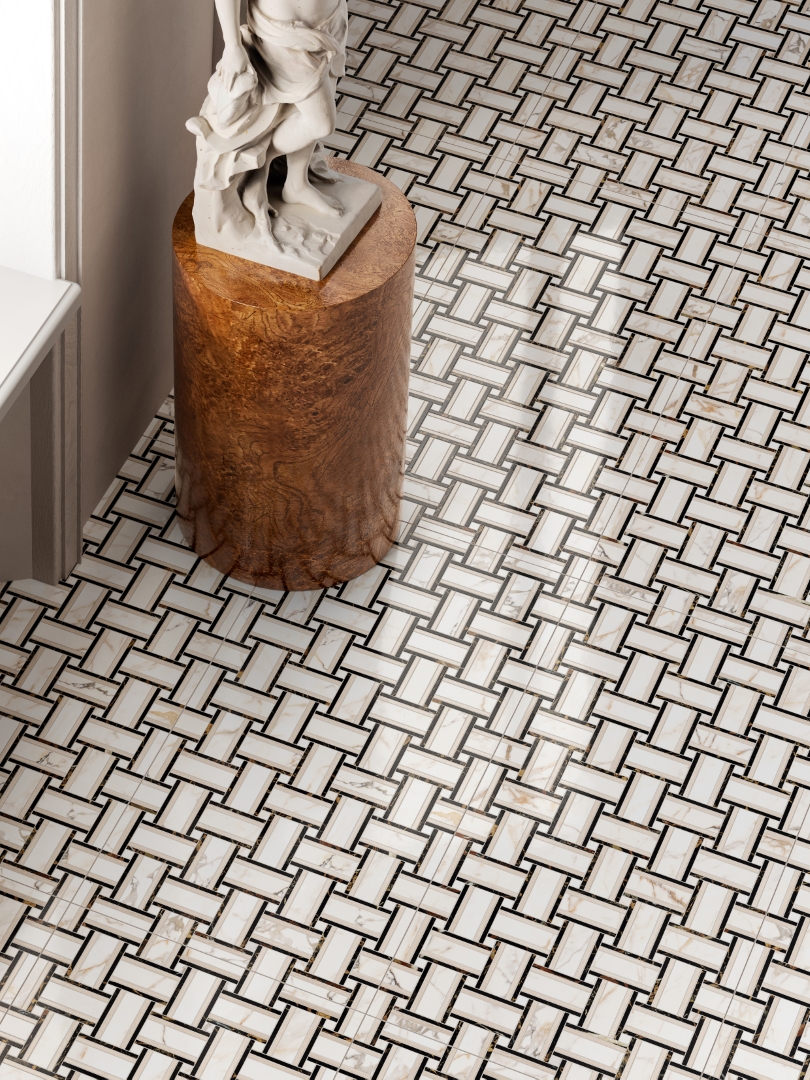 A2INW00204T Intarsi Warm Creta 3D Satin Ret 60x120 Vallelunga фото 9