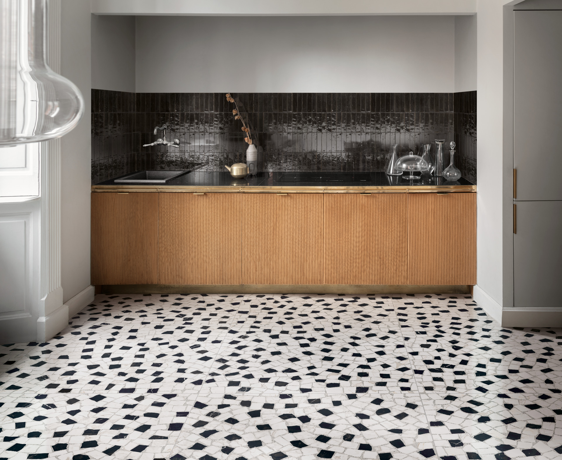 MFFF Lume Blue Lux Esagona 21x18.2 MARAZZI Italy