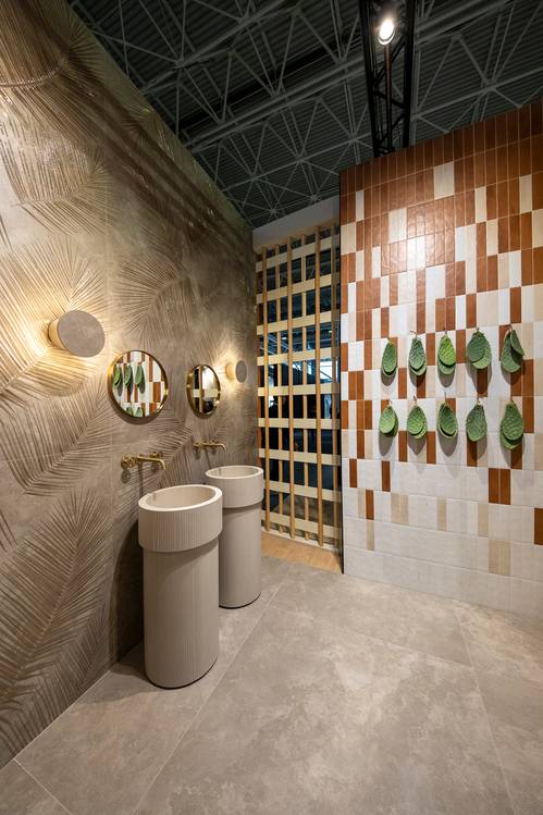fTGA Vento del Sud Tortora Macromosaico Matt R9 30x30 FAP Ceramiche