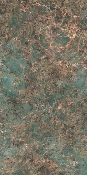 UM6L300604 Ultra Marmi AMAZONITE Luc Shiny 150x300 Ariostea