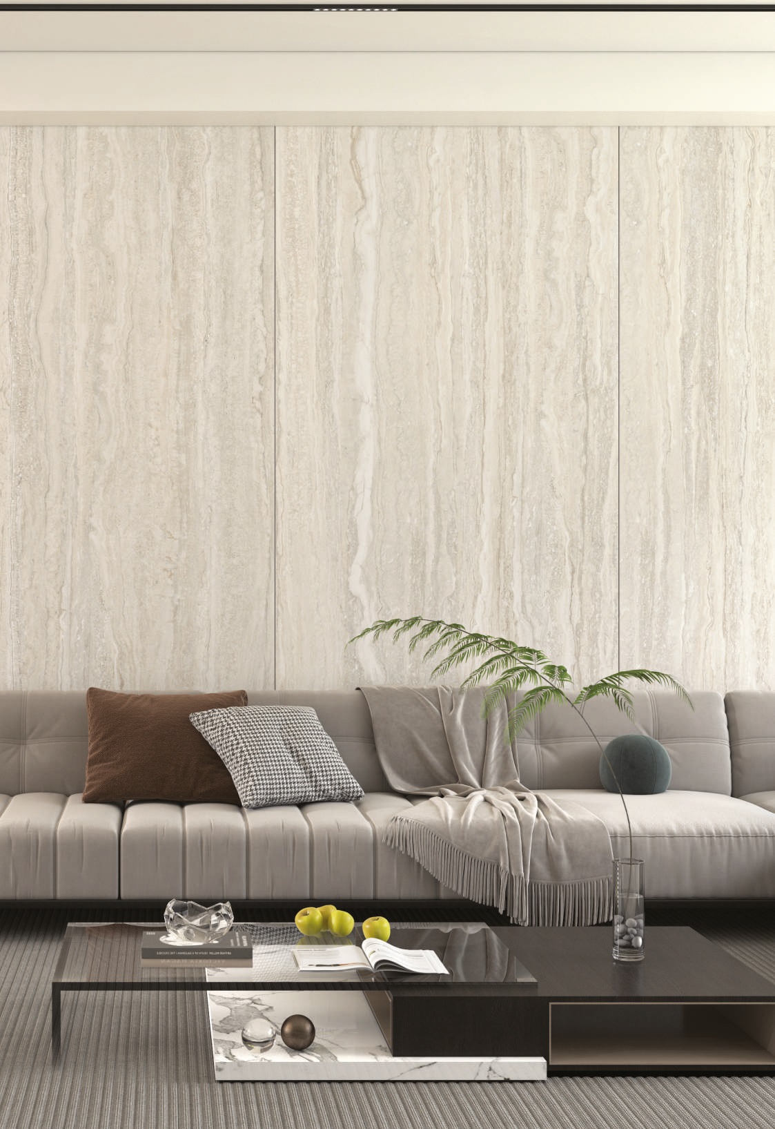 Travertino Sand Matt 120х280 Maimoon Ceramica