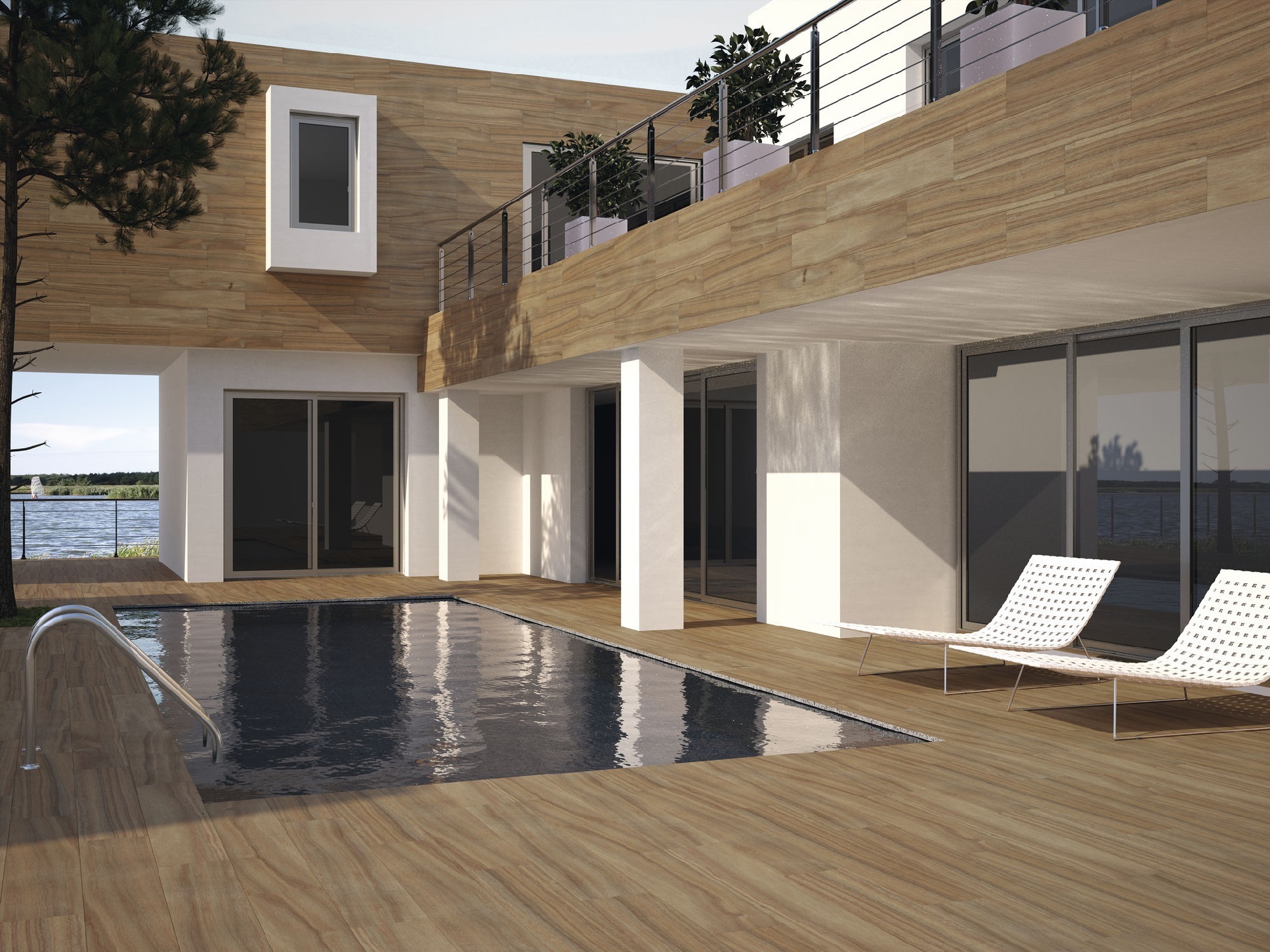 Pasadena Roble Rectificado 20x114 Baldocer