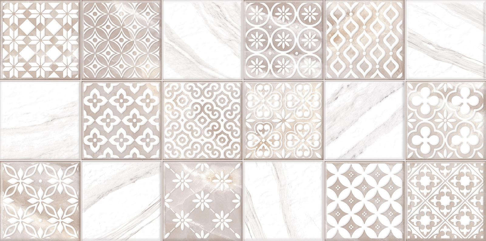 TWU2550FRC14 Fresco рельефная 249x500x8 Alma Ceramica (Уралкерамика)