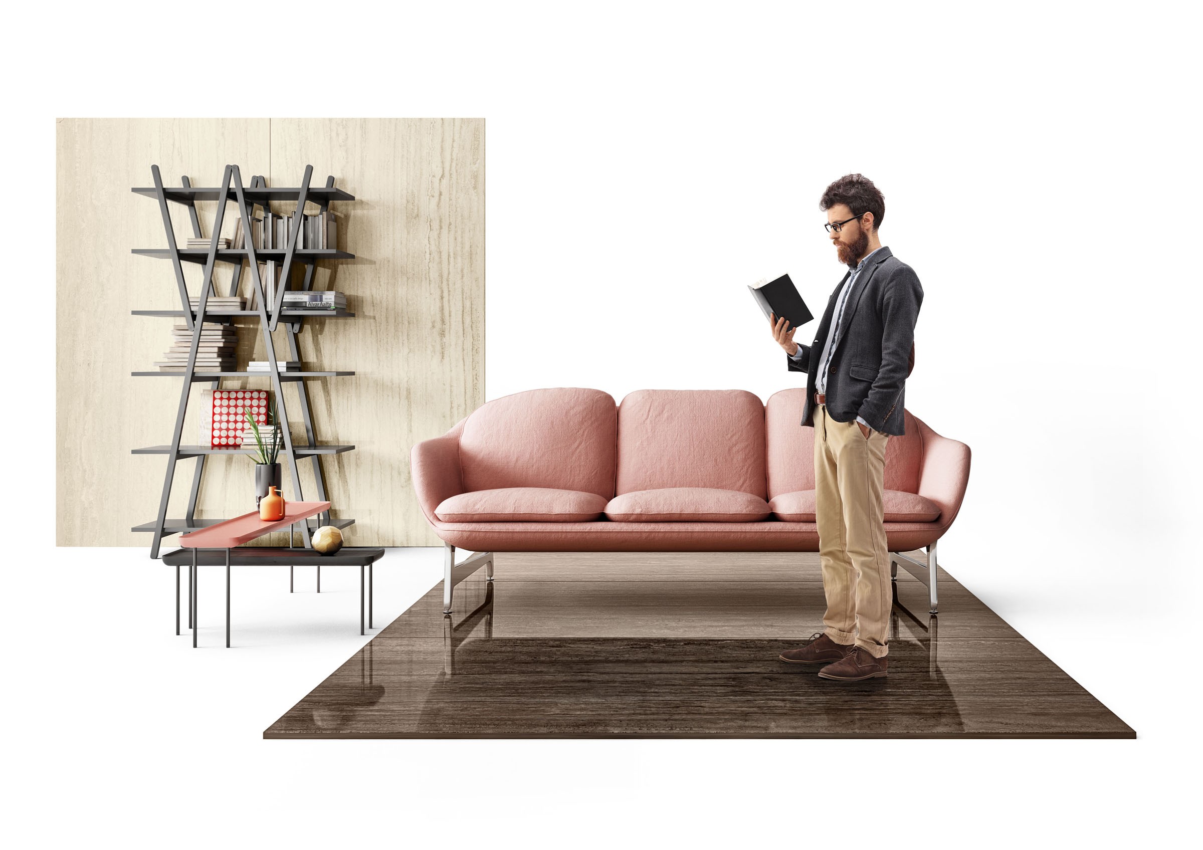 New Travertino RAK Ceramics