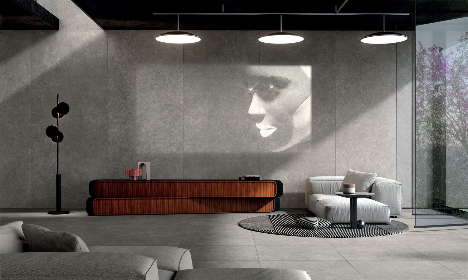 Pura Grey Chiseled Safetouch 6.5 mm 120x278 Kerlite фото 5