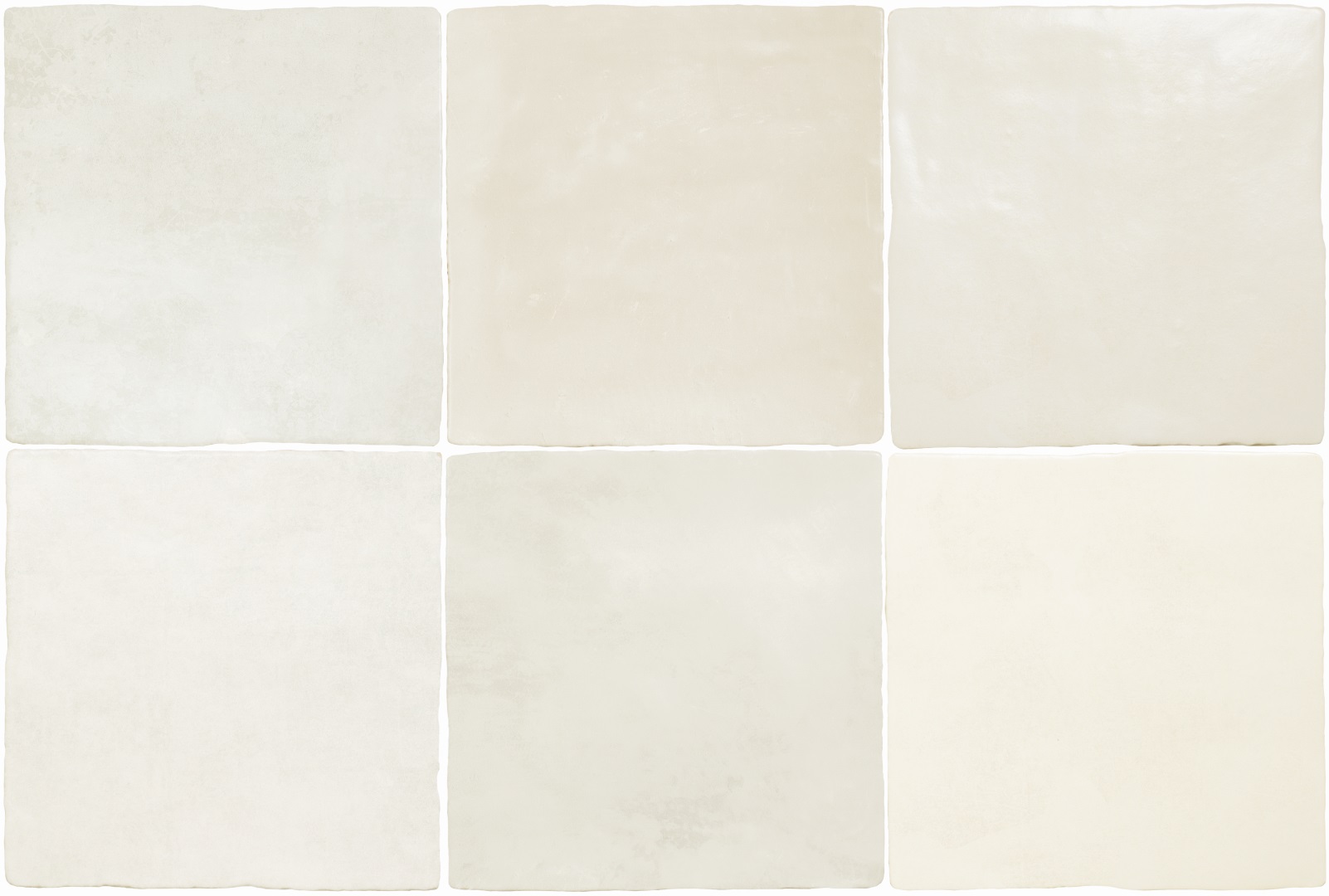 130067 Spark Square Ivory Matte 13x13 DNA Tiles фото 2