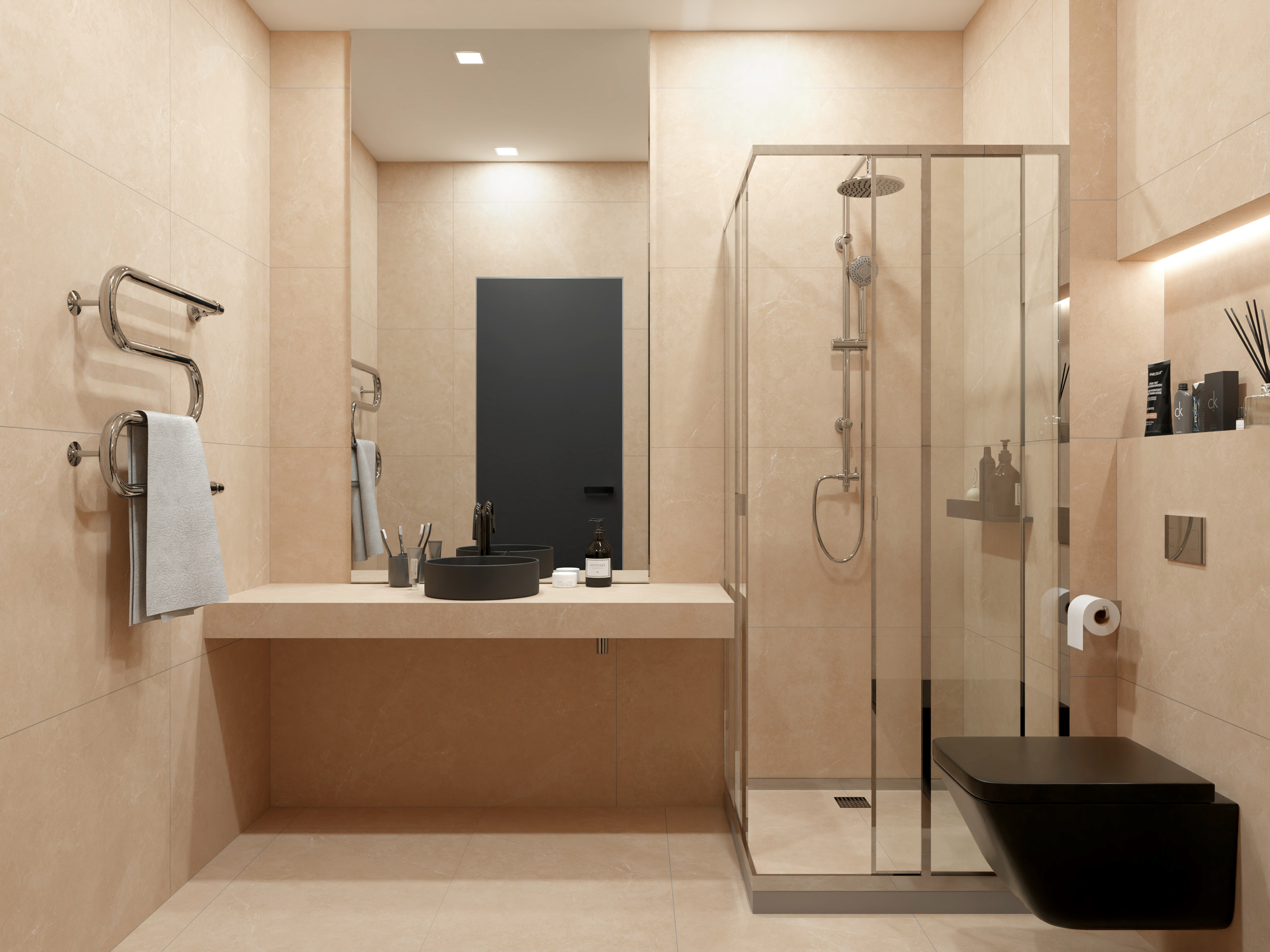 GT1206029602MDR Кашемир Бежевый 60x120 Global Tile фото 10
