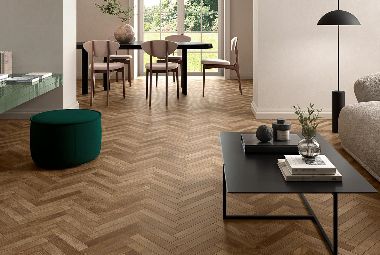 RDLQ Nodis Chevron Natural Matt 11x54 Ragno Marazzi фото 7