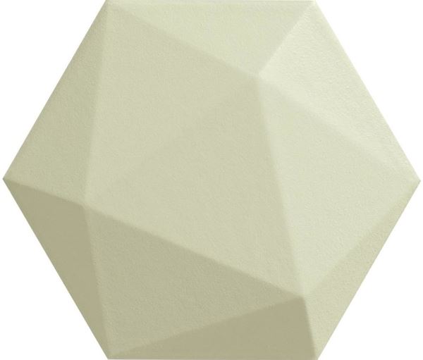 Origami green hex 11x12.5 Tubadzin