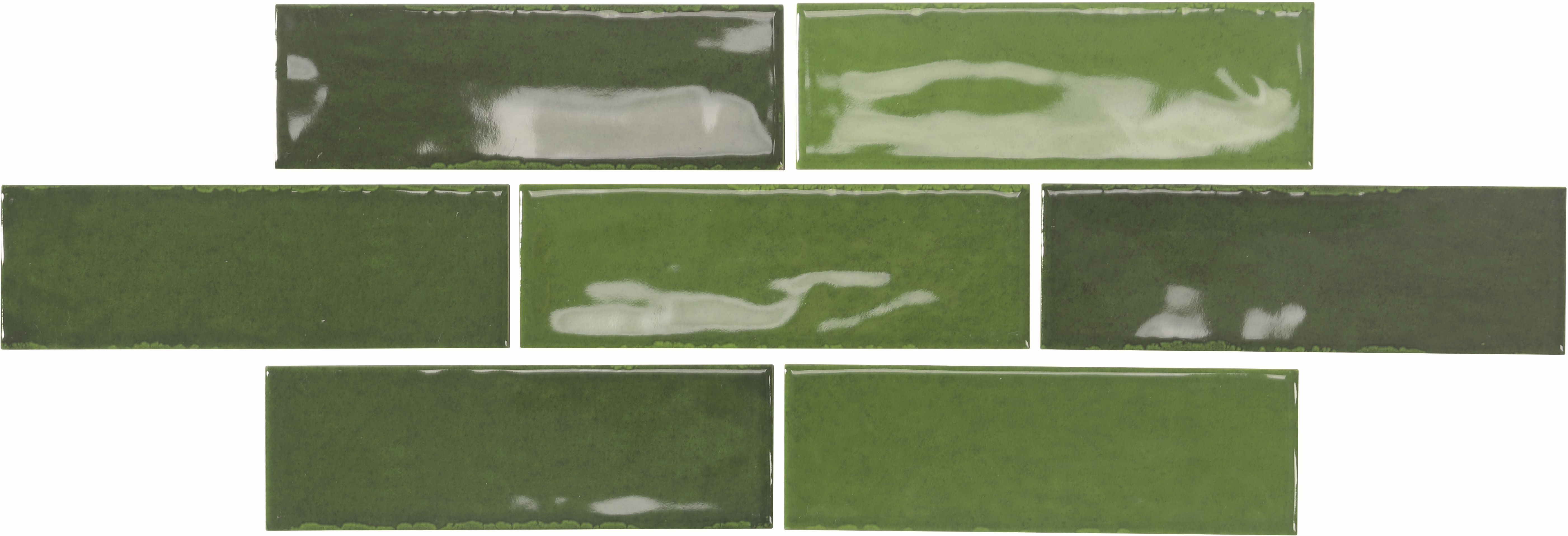002483 Artisan Green 5x15 Monopole Ceramica