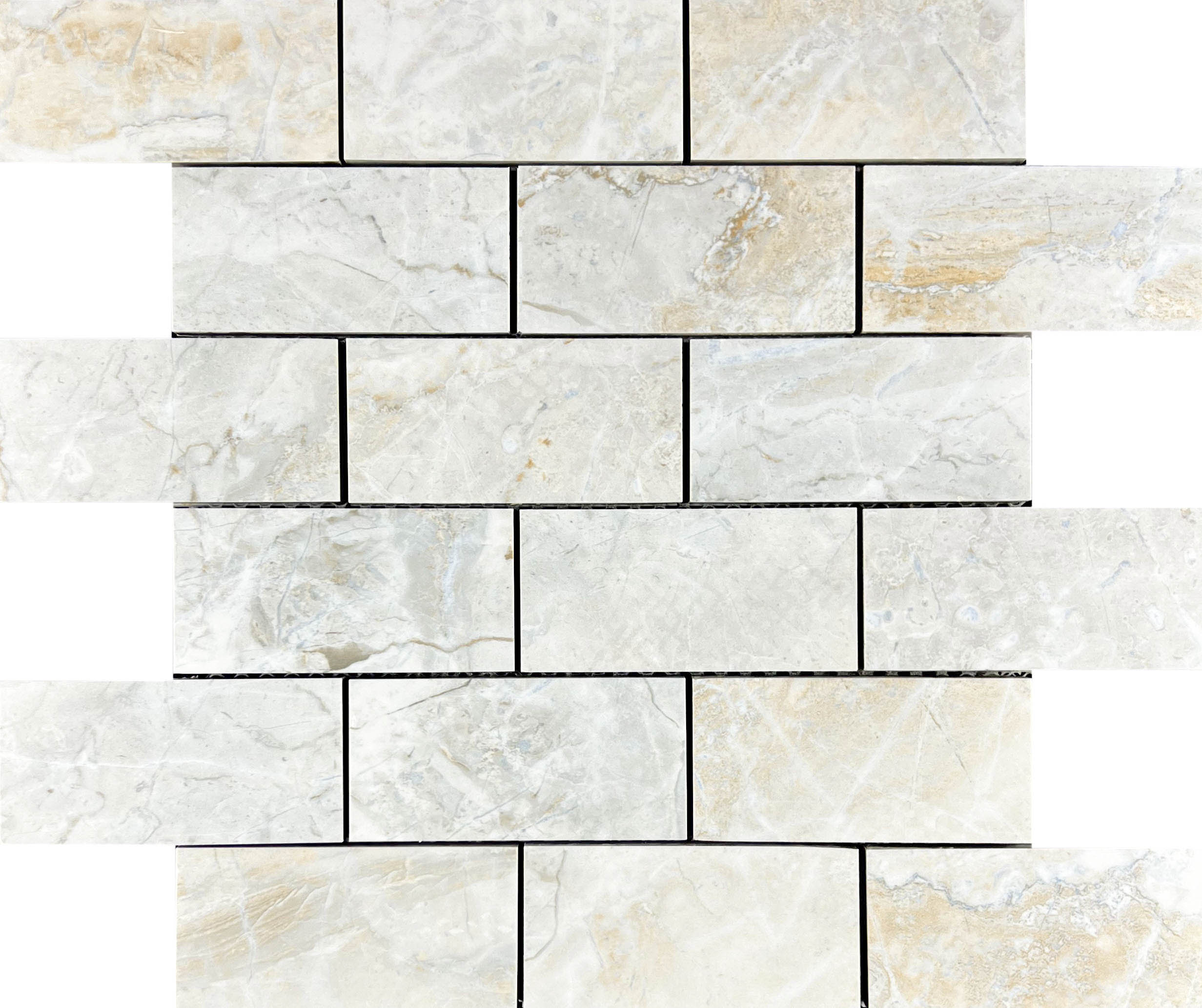 Mosaic Lumix White Brick Bone 346x297 Velsaa