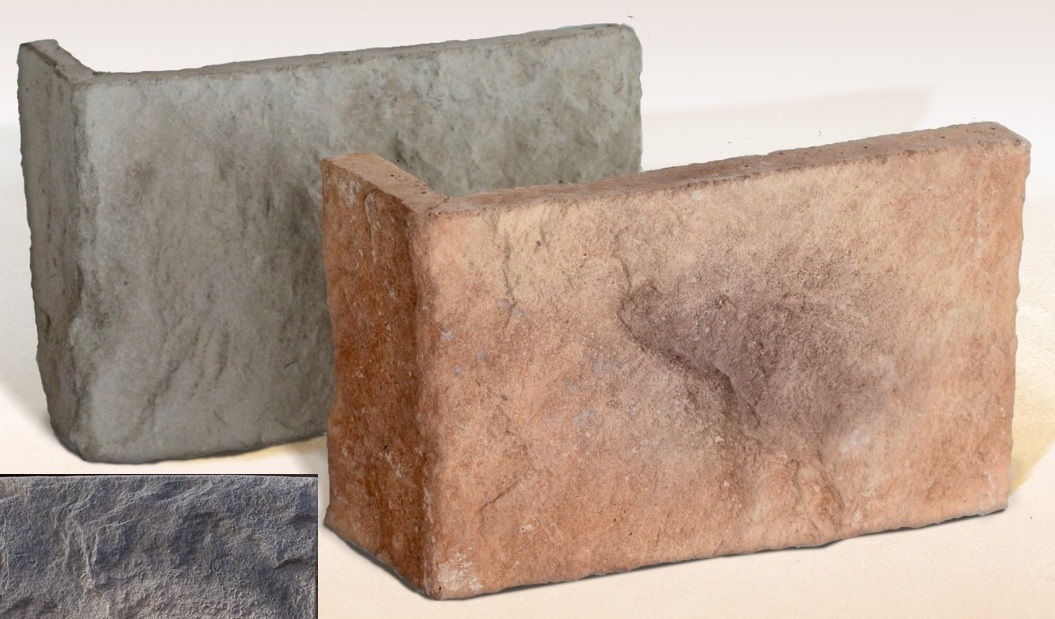 Готика 06-08 угловая 70-280х100-180х20-30 (вариативный размер) Ecostone