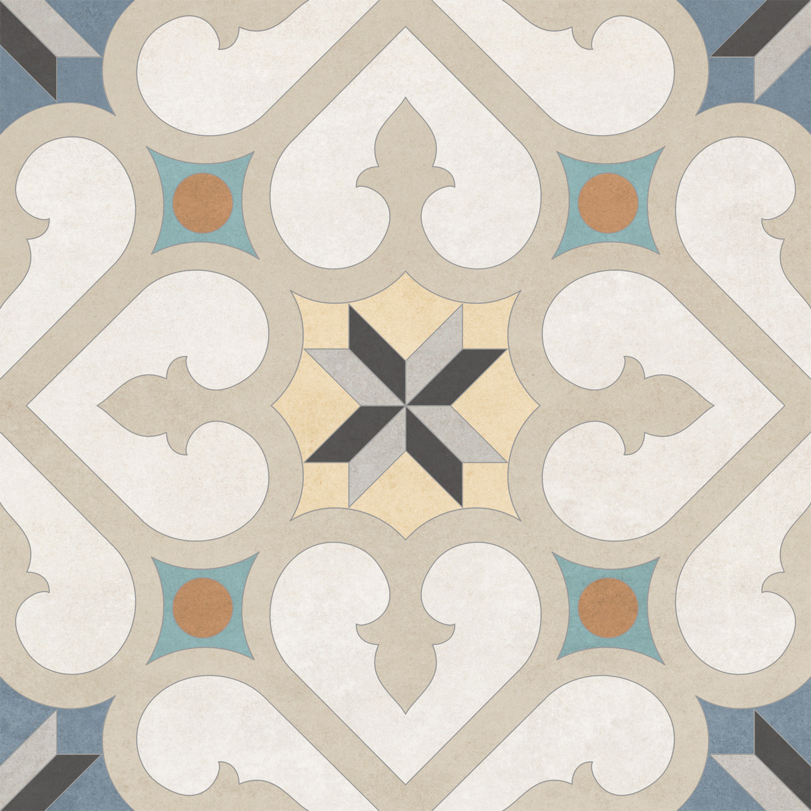 GP2020DGA11 Damask матовый 200x200x8 New Trend