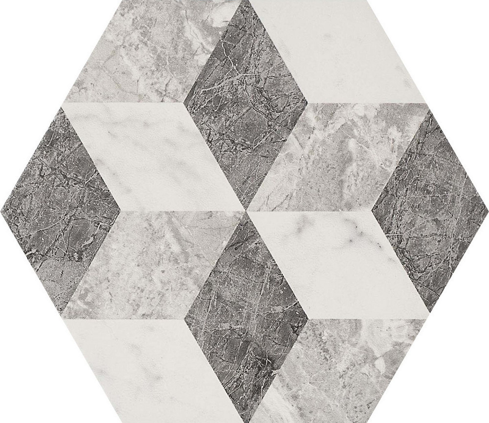 MMMP Allmarble Altissimo Decoro 21x18.2 MARAZZI Italy