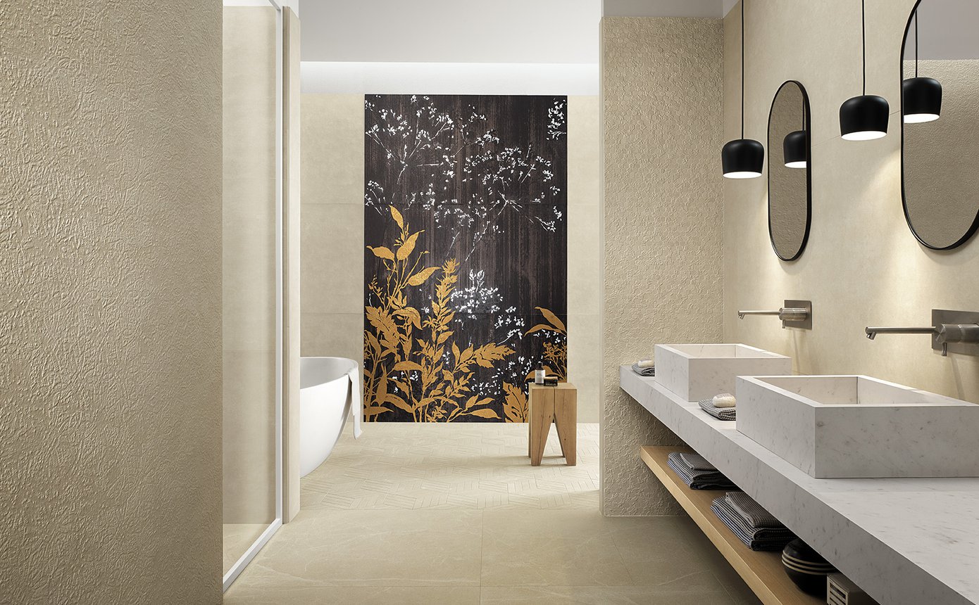 fOYX Bloom Beige Star Esagono Mosaico 29,5x32,5 FAP Ceramiche