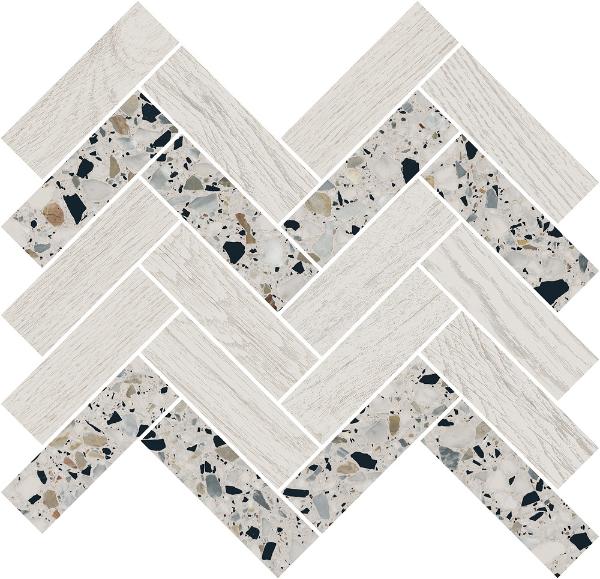 T042/SG5268 Монтиони мозаичный белый 34x35,5 Kerama Marazzi