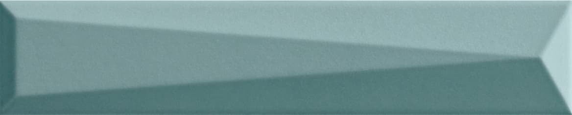 192096 Up Lingotto Green Glossy 25x5 Ava Ceramica