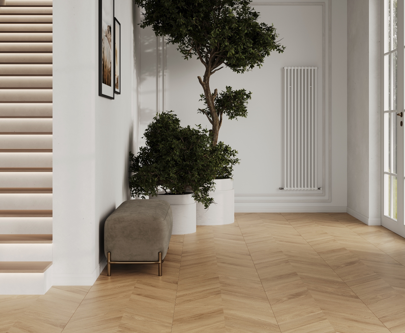 Wood Latina Miele Chevron Laparet