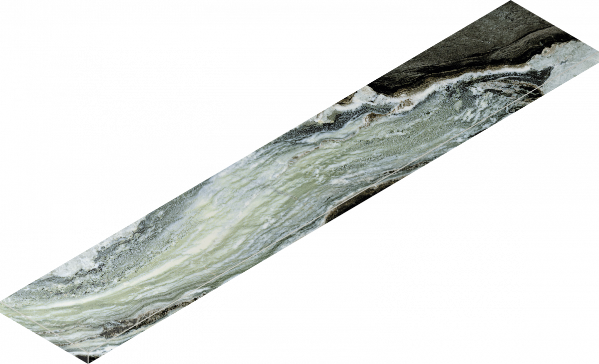 620070002802 Avantgarde Exclusive Green Scalino Angolare Sx 33x160 Italon