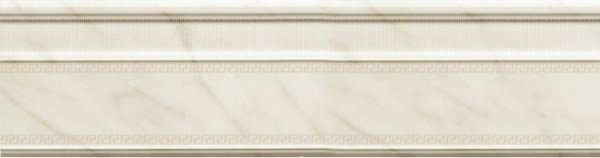 240791 Battiscopa Bianco 15x58,5 Versace (Gardenia Orchidea)