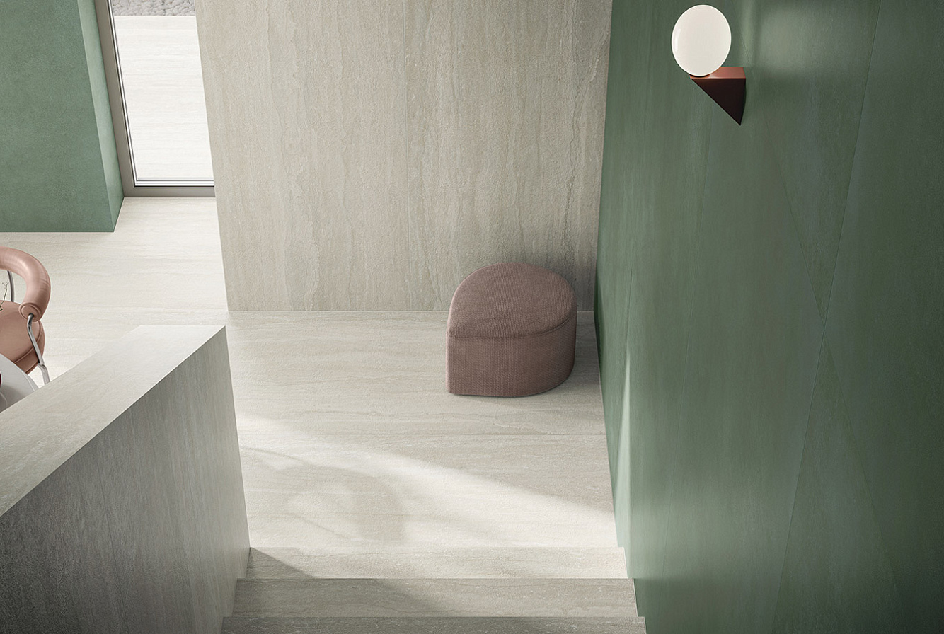DR05BAR Dorset Tortora Cross Cut Ribbed SQ. 60x120 Italgraniti