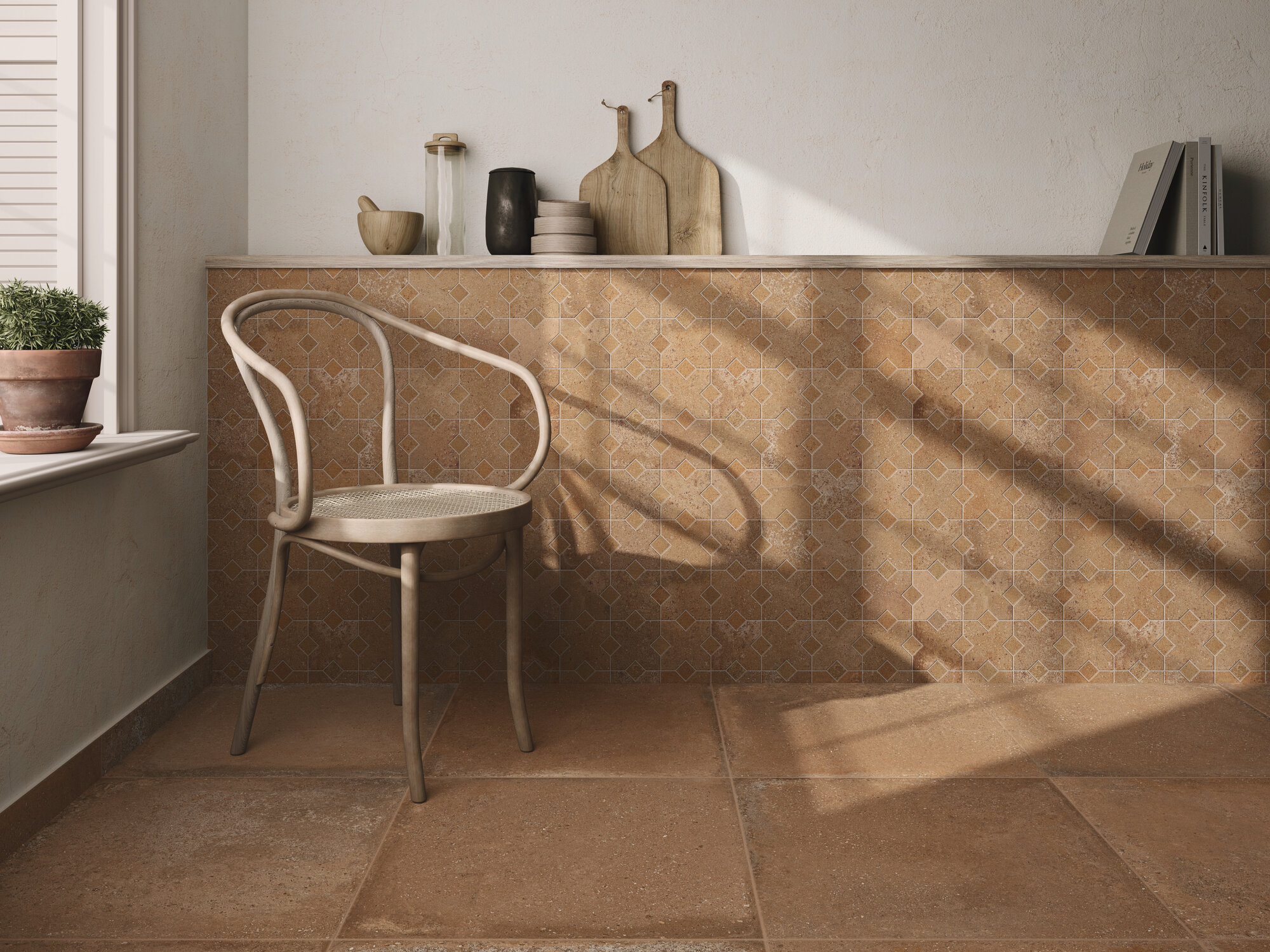 A042409 Palanzo Ecru Rect. 60x60 Ape Ceramica