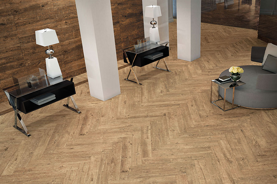 AMV0 Axi Golden Oak Mosaico 3D 35x35 Atlas Concorde