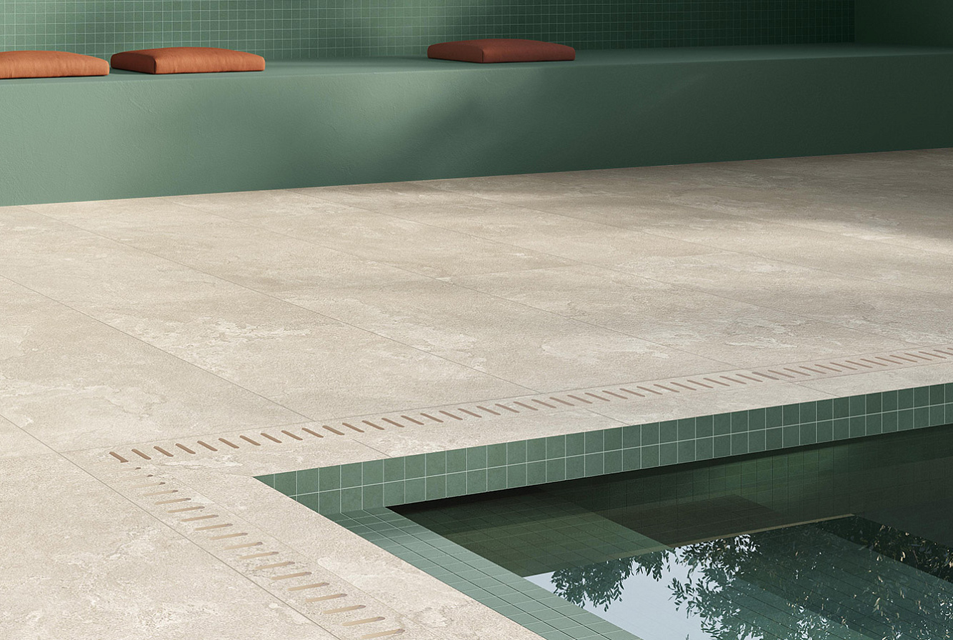 DR05BAR Dorset Tortora Cross Cut Ribbed SQ. 60x120 Italgraniti