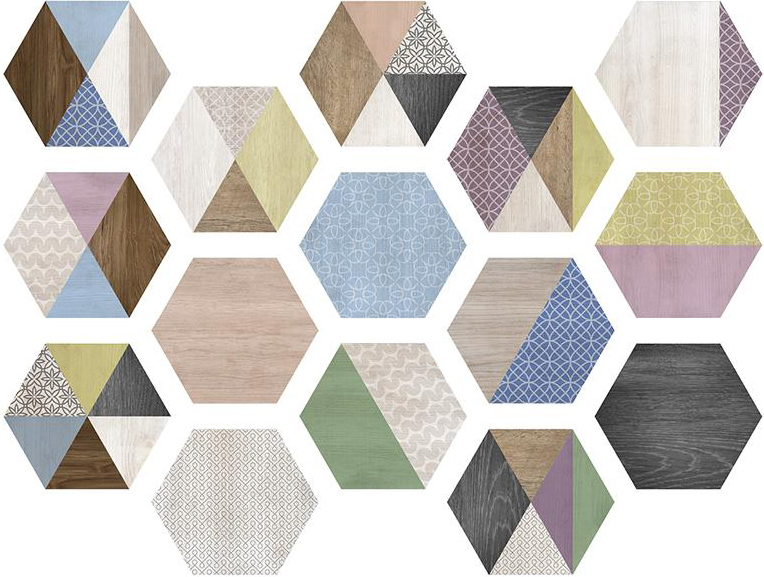 Art Deco Hexa 23,2x26,7 ITT Ceramic