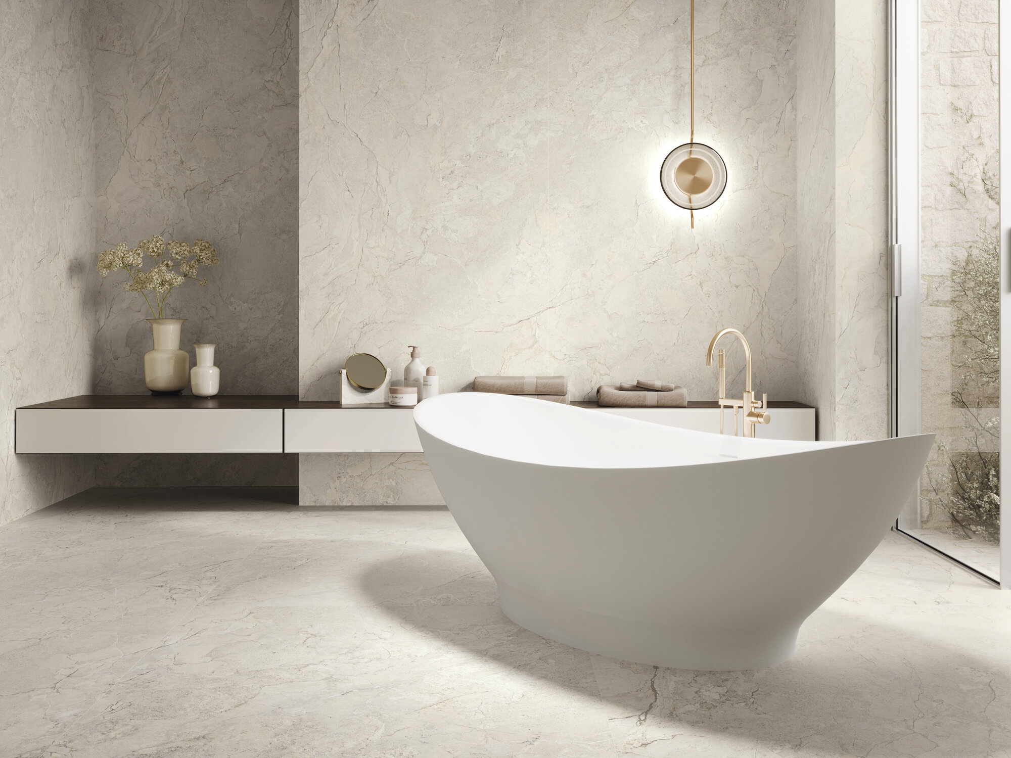 A044973 Alloy Cream Matt Rect 60x120 Ape Ceramica фото 9