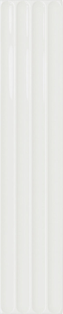 Plinto In White Gloss 10.7x54.2 DNA Tiles