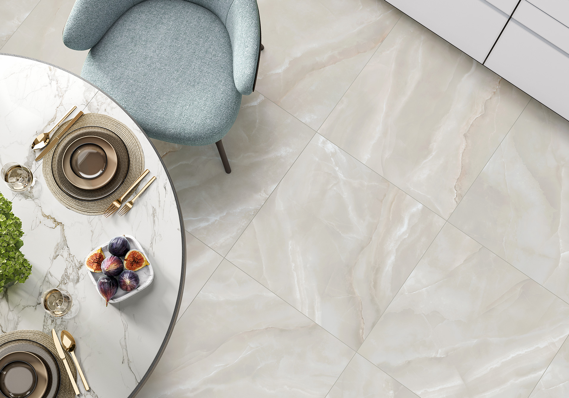 GFU6060ONK04R Onika матовый 600x600x9 Alma Ceramica (Уралкерамика) фото 15