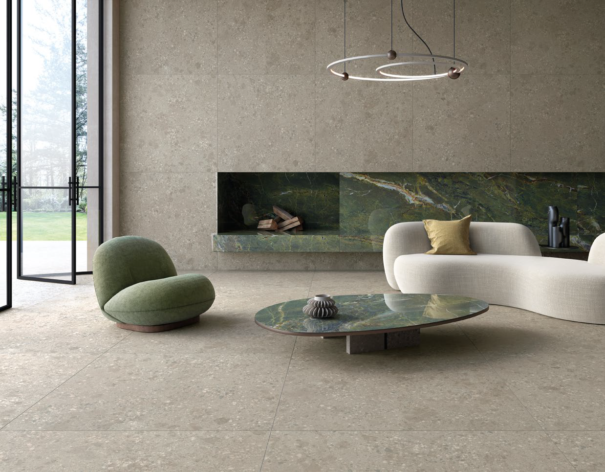 PL120619 Grigio Milano Luc 120x120 Ariostea