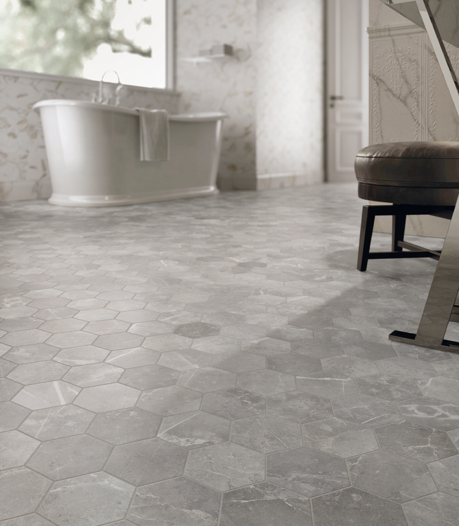 620070000634 Charme Evo Statuario Scalino Angolare Sinistro 33x60 Italon
