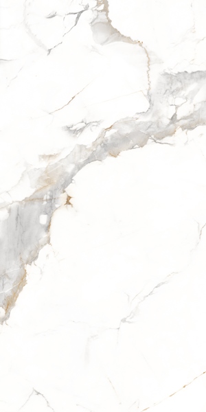 Statuario Cafe Gold Glossy 60х120 Maimoon Ceramica