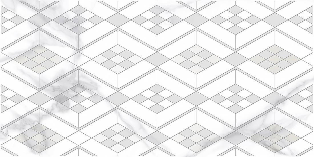 Декор Calacatta Bianco 31.5x63 Керлайф