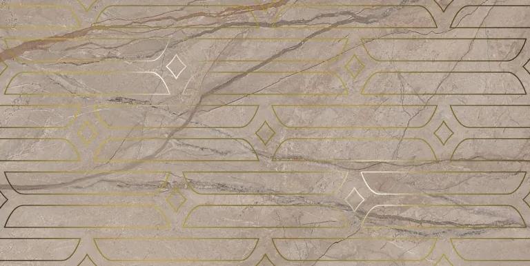 KMD3STA071BR Декор Ифран бежевый светлый глянцевый обрезной 60x119,5x0,9 Kerama Marazzi фото 6