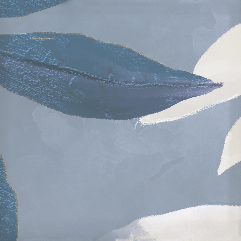 Leaves Blue 15x15 Eletto Ceramica