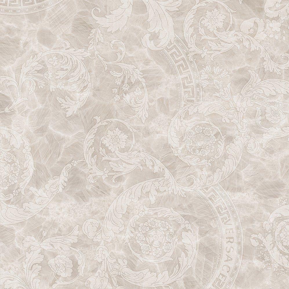 G0047031 Meteorite Megabarocco Bianco R 60x60 Versace (Gardenia Orchidea) фото 8