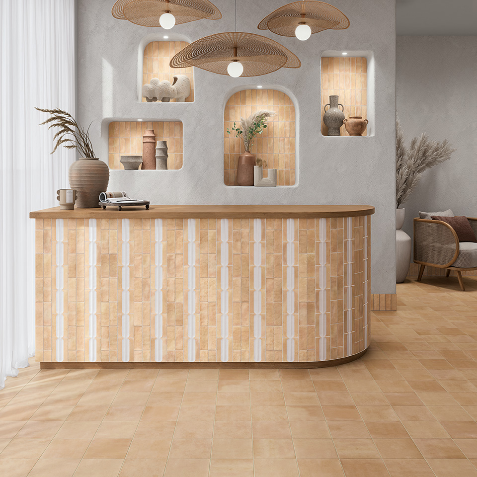 138705 Bow Off White Gloss 5.2х16 DNA Tiles фото 15