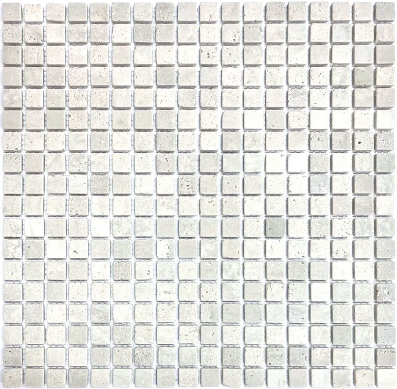 Travertine Gray Tum 305x305x4 Orro Mosaic