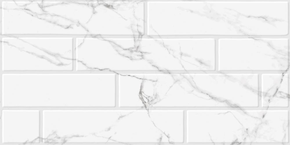 Декор Luzon белый рельеф 300х600 Beryoza Ceramica фото 6