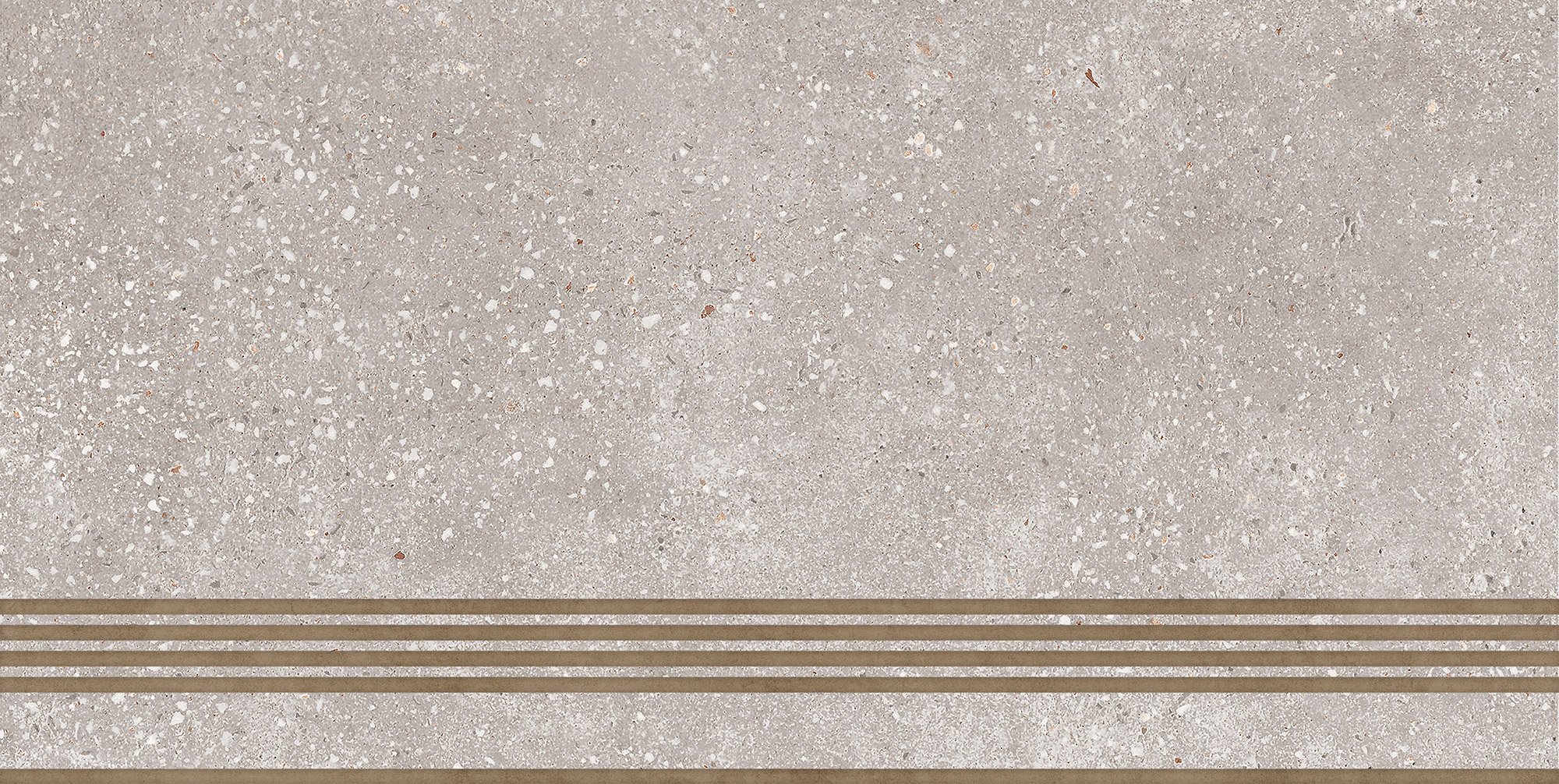 ST183VG Ступень Coral Rock Серый 30x60 Global Tile