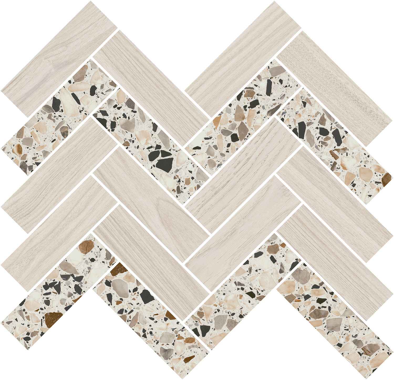 T042/SG5113 Монтиони мозаичный миндальный 34x35,5 Kerama Marazzi фото 3